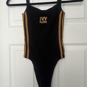 IVY PARK Black and Gold Jumpsuit